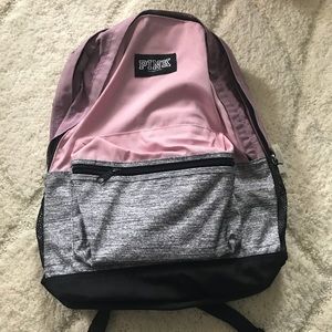 chalk rose pink backpack